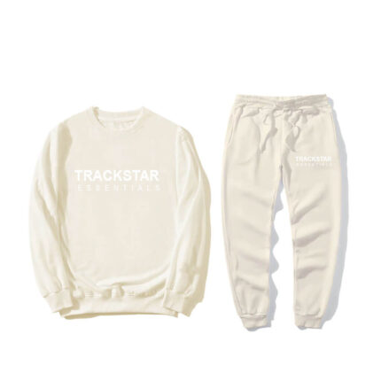 Trackstar Premium Relaxed Tracksuit – Cream