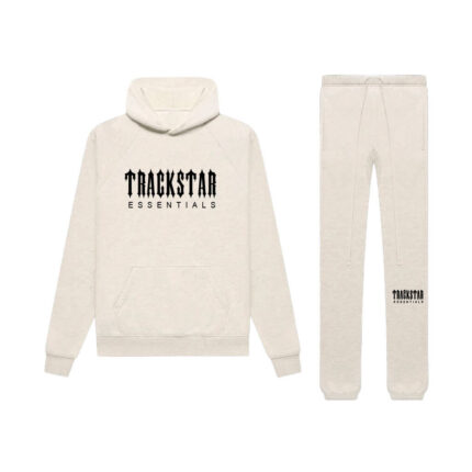 Trackstar Premium Comfortable Tracksuit – Cream