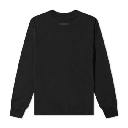 ESSENTIALS Core Crew Sweatshirt – Black