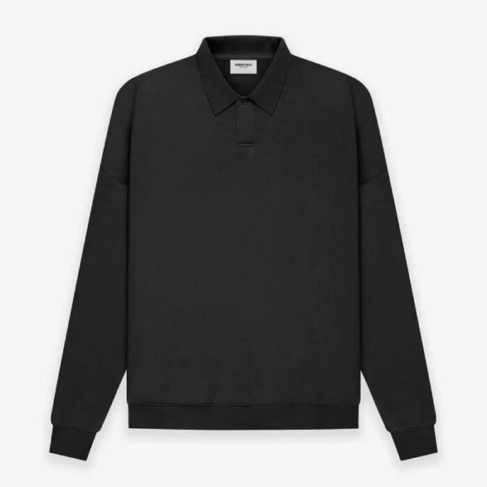 ESSENTIALS Polo Sweatshirt – Long Sleeve