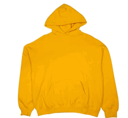 Essentials Graphic Pullover Hoodie – Yellow